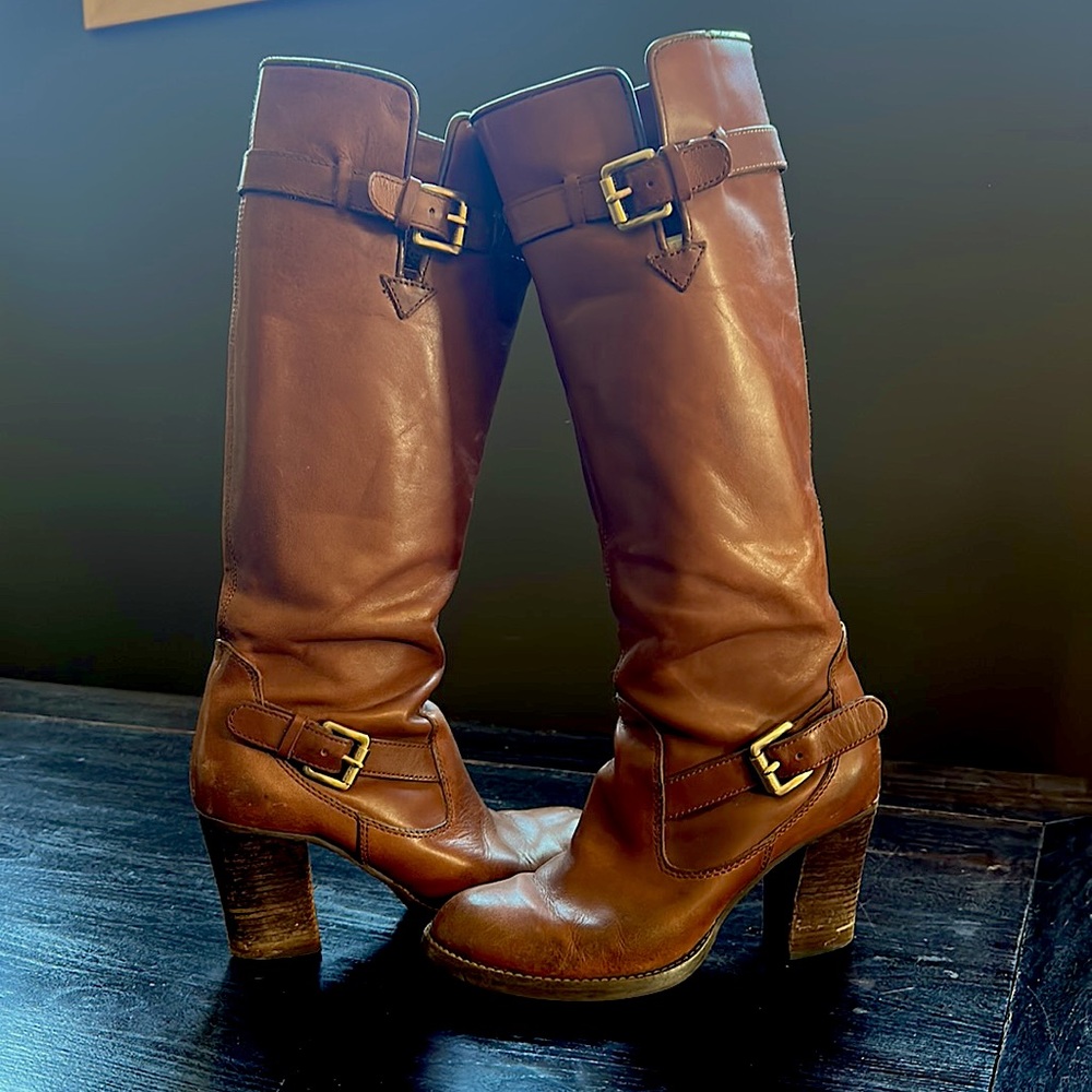 Michael Kors leather boots
